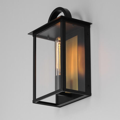 Maxim Manchester Outdoor Wall Mount in Black Finish Model: 30752CLBK