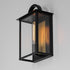 Maxim Manchester Outdoor Wall Mount in Black Finish Model: 30752CLBK