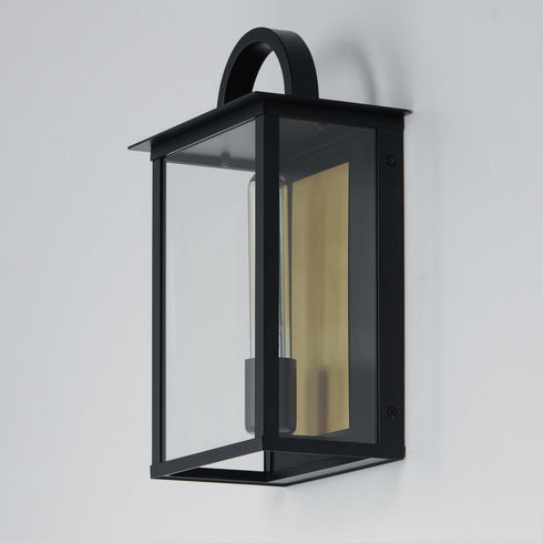 Maxim Manchester Outdoor Wall Mount in Black Finish Model: 30752CLBK