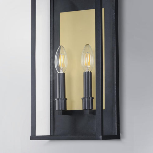Maxim Manchester Outdoor Wall Mount in Black Finish Model: 30754CLBK