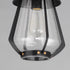 Maxim Mariner Outdoor Pendant in Black / Antique Brass Finish Model: 30621CDBKAB