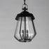 Maxim Mariner Outdoor Pendant in Black / Antique Brass Finish Model: 30623CDBKAB