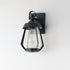 Maxim Mariner Outdoor Wall Mount in Black / Antique Brass Finish Model: 30620CDBKAB