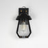 Maxim Mariner Outdoor Wall Mount in Black / Antique Brass Finish Model: 30622CDBKAB
