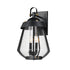 Maxim Mariner Outdoor Wall Mount in Black / Antique Brass Finish Model: 30624CDBKAB