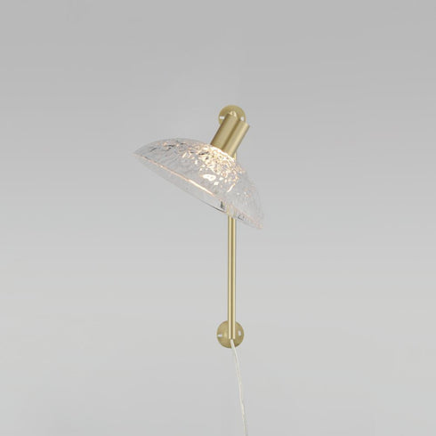 Maxim Metropolis Pin Up Wall Sconce in Satin Brass Finish Model: 24980TCSBR