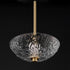 Maxim Metropolis Single Pendant in Satin Brass Finish Model: 24981TCSBR