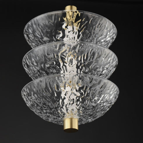 Maxim Metropolis Single Pendant in Satin Brass Finish Model: 24983TCSBR