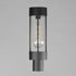 Maxim Millennial Outdoor Pol Post Mount in Black Finish Model: 30580CDBK