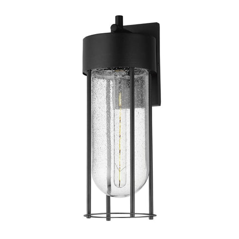 Maxim Millennial Outdoor Wall Mount in Black Finish Model: 30584CDBK