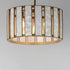 Maxim Miramar Single Pendant in Capiz / Natural Aged Brass Finish Model: 12803CZNAB