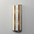 Maxim Miramar Wall Sconce in Capiz / Natural Aged Brass Finish Model: 12801CZNAB