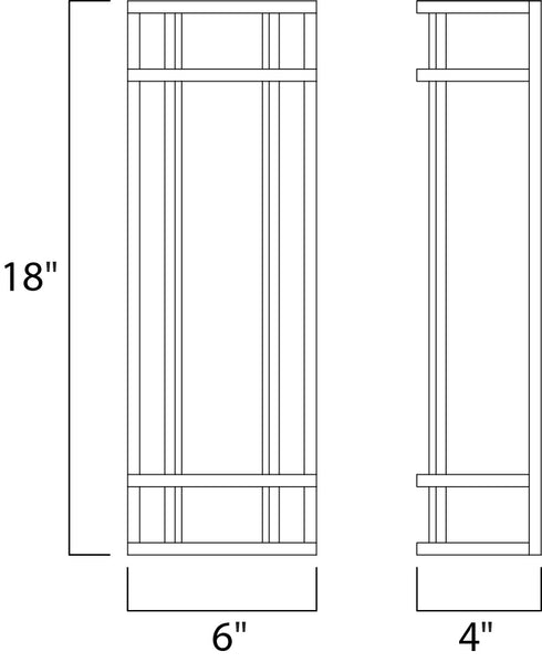 Maxim Moon Ray Outdoor Wall Mount in Satin Nickel Finish Model: 55573WTSN