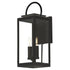 Maxim Nassau Vivex Outdoor Wall Mount in Black Finish Model: 40316CLBK