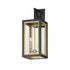 Maxim Neoclass Outdoor Wall Mount in Black / Gold Finish Model: 30055CLBKGLD