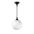Maxim Neve Single Pendant in Black Finish Model: 21226MRBK