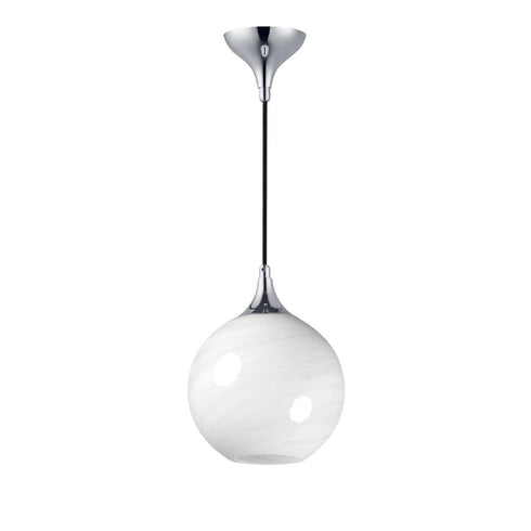 Maxim Neve Single Pendant in Black Finish Model: 21226MRBK