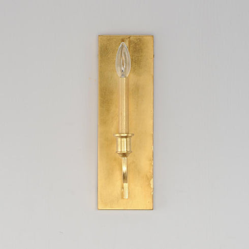 Maxim Normandy Wall Sconce in Gold Leaf Finish Model: 12781GL