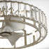 Maxim Odeon Fandelight in Golden Silver Finish Model: 61018GS