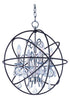 Maxim Orbit Single Pendant in Anthracite Polished Nickel Finish Model: 25142ARPN