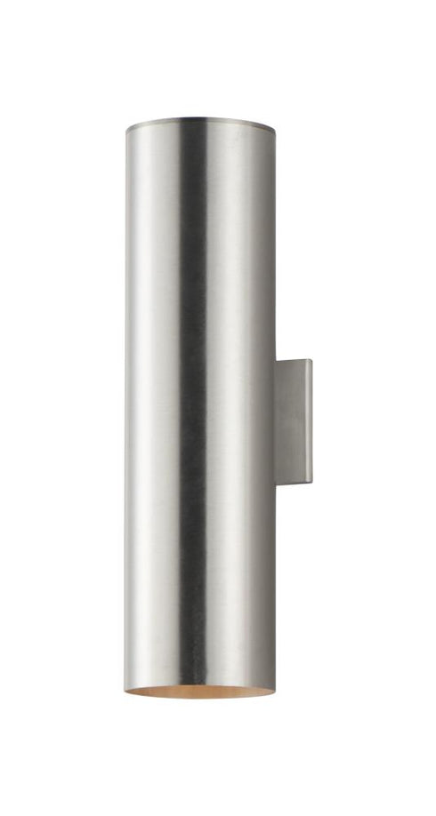 Maxim Outpost Outdoor Wall Mount in Brushed Aluminum Finish Model: 26105AL