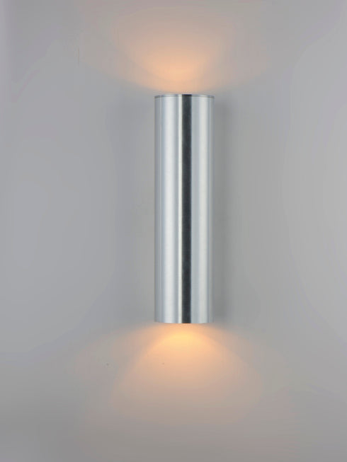 Maxim Outpost Outdoor Wall Mount in Brushed Aluminum Finish Model: 26105AL