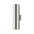 Maxim Outpost Outdoor Wall Mount in Brushed Aluminum Finish Model: 86405AL