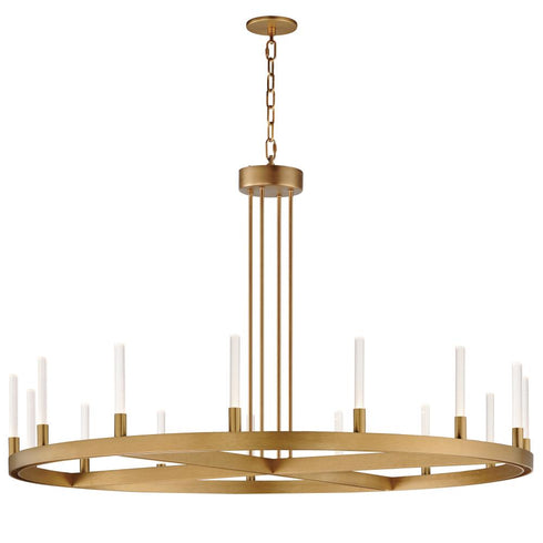 Maxim Ovation Chandelier in Black Finish Model: 16168CRBK