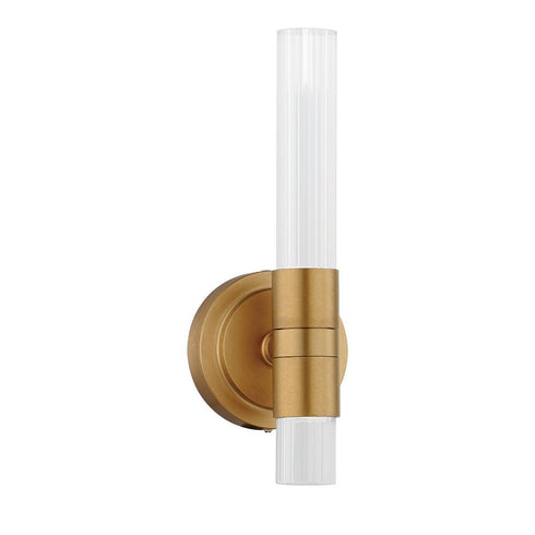 Maxim Ovation Wall Sconce in Black Finish Model: 16161CRBK