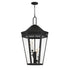 Maxim Oxford Outdoor Pendant in Black Finish Model: 30598CLBK