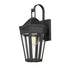 Maxim Oxford Outdoor Wall Mount in Black Finish Model: 30592CLBK