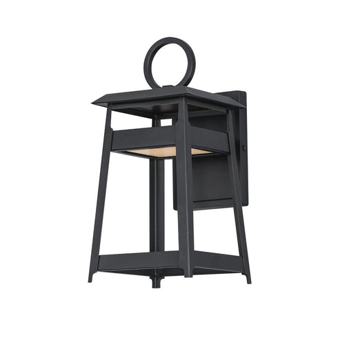 Maxim Pagoda Outdoor Wall Mount in Black Finish Model: 30742BK