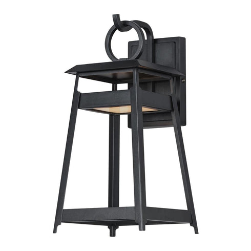 Maxim Pagoda Outdoor Wall Mount in Black Finish Model: 30744BK
