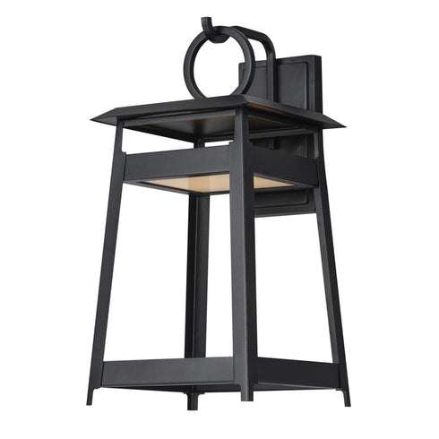 Maxim Pagoda Outdoor Wall Mount in Black Finish Model: 30746BK
