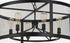 Maxim Palladium Chandelier in Black Natural Aged Brass Finish Model: 20114BKNAB
