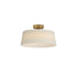 Maxim Paramount Flush Mount in Natural Aged Brass Finish Model: 10330OFNAB