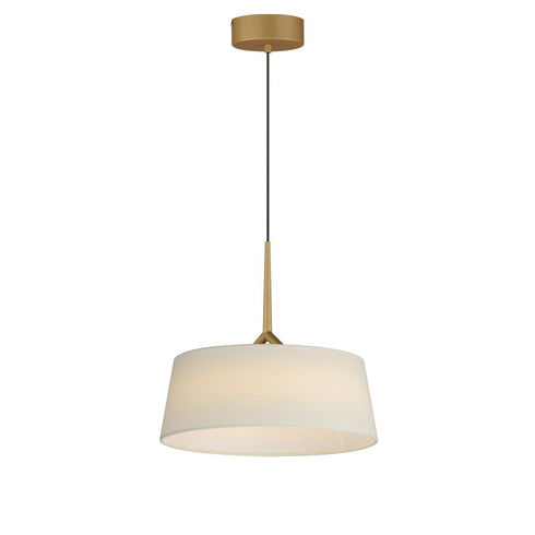 Maxim Paramount Single Pendant in Natural Aged Brass Finish Model: 10334OFNAB