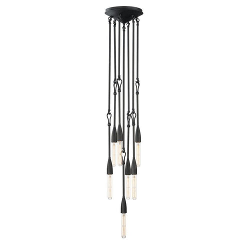 Maxim Pioneer Multi Light Pendant in Anthracite Finish Model: 27716AR