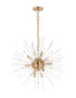 Maxim Polaris Multi Light Pendant in Satin Brass Finish Model: 28664CLSBR