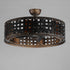 Maxim Portcullis Fandelight in Bronze Gilt Finish Model: 61016BZGT