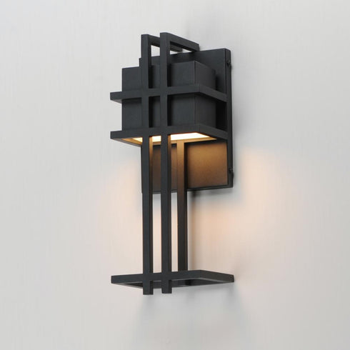 Maxim Prairie Wall Sconce in Black Finish Model: 30772BK