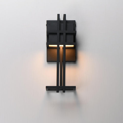 Maxim Prairie Wall Sconce in Black Finish Model: 30772BK