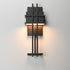 Maxim Prairie Wall Sconce in Black Finish Model: 30774BK