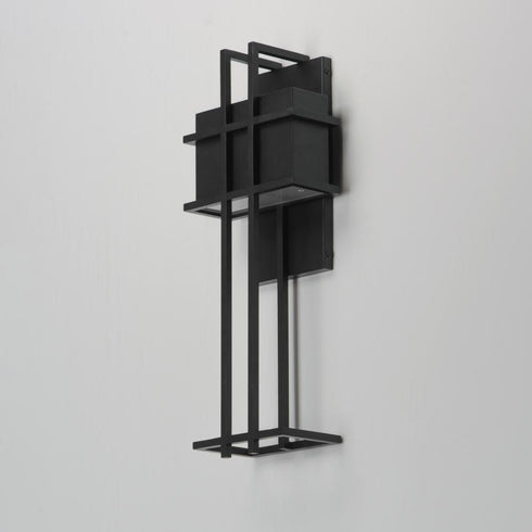 Maxim Prairie Wall Sconce in Black Finish Model: 30776BK