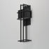 Maxim Prairie Wall Sconce in Black Finish Model: 30776BK