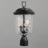 Maxim Prescott Outdoor Post Lantern in Dark Bronze Finish Model: 34219WGDBZ