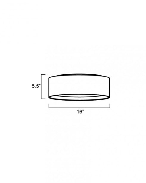 Maxim Prime Flush Mount Model: 60230WL