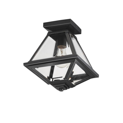Maxim Prism Flush Mount in Black Finish Model: 30560CLBK