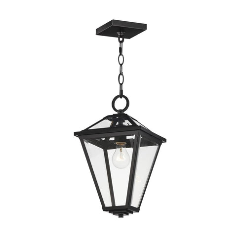 Maxim Prism Outdoor Pendant in Black Finish Model: 30569CLBK