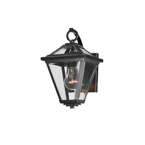 Maxim Prism Outdoor Wall Mount in Black Finish Model: 30562CLBK